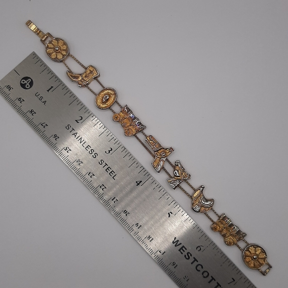 Vintage Western Themed Bracelet - Picture 3 of 4
